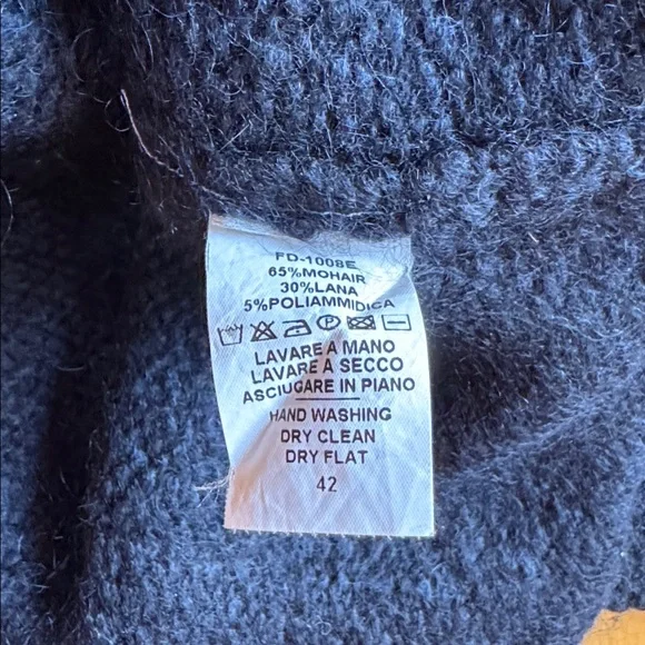 Wrap sweater Made in Italy - Picture 6 of 6